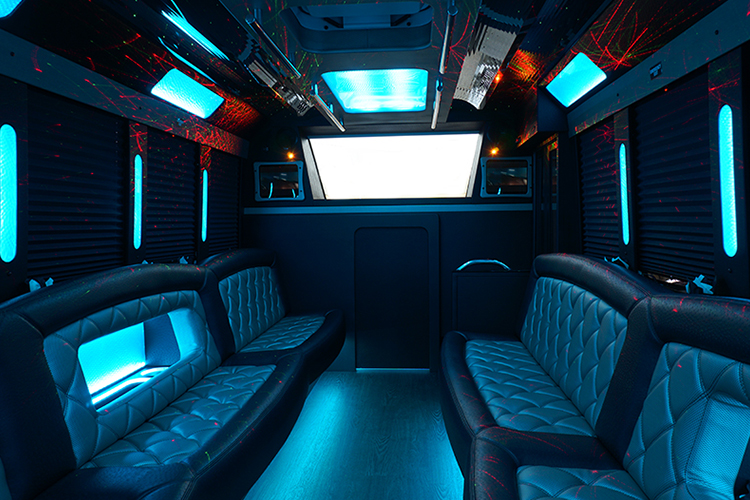 party bus interior