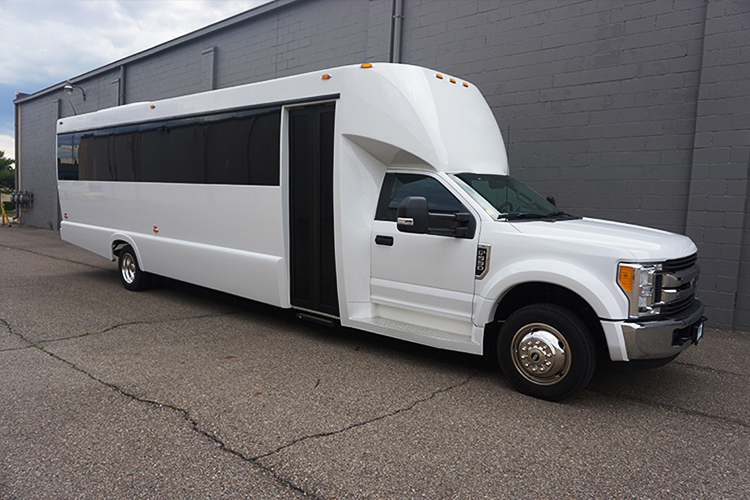 34 passenger party bus exterior